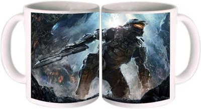 25% OFF on Shopkeeda Halo 4 Ceramic Mug 350 ml