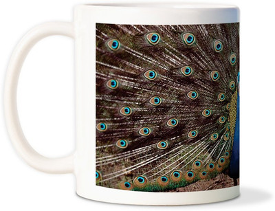 81% OFF on AMY Beautiful Dancing Peacock Ceramic Mug 81% OFF on AMY Beautiful Dancing Peacock Ceramic Mug