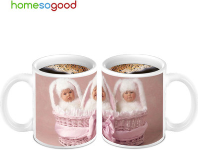 45% OFF on Homesogood Three Cute Babies Coffee Ceramic Mug 280 ml, Pack of 2 45% OFF on Homesogood Three Cute Babies Coffee Ceramic Mug 280 ml, Pack of 2
