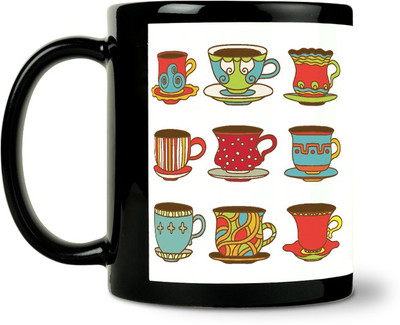 45% OFF on ShopMantra Beautiful Tea Cups Ceramic Mug 300 ml