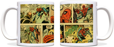 60% OFF on ShopMantra Spiderman in Action Comic Black Ceramic Mug 300 ml 60% OFF on ShopMantra Spiderman in Action Comic Black Ceramic Mug 300 ml