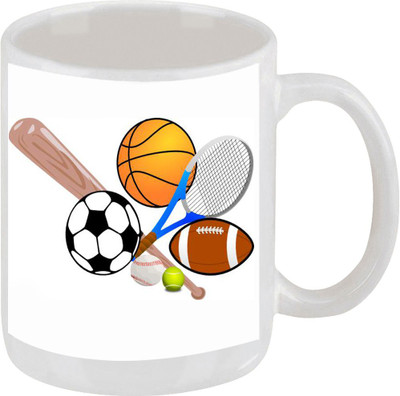 28% OFF on Ellicon E147 Sports Ceramic Mug 325 ml