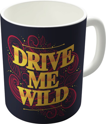 80% OFF on The Fappy Store Drive Me Wild Ceramic Mug 300 ml