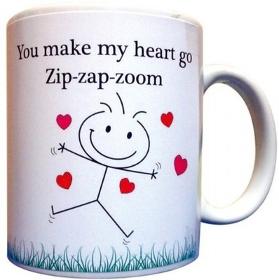 10% OFF on Everyday Gifts You & Me Gift - Zip-Zap-Zoom Ceramic Mug 400 ml