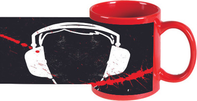 46% OFF on Printland DJ Let The Music Play PMMGN00736 Ceramic Mug