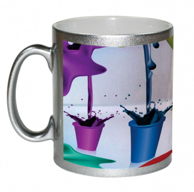 67% OFF on AMY Droping Color In Bucket Ceramic Mug 325 ml