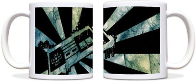 60% OFF on ShopMantra I love Game Black Ceramic Mug 300 ml