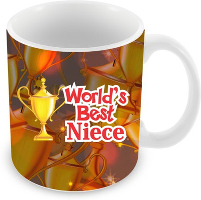 26% OFF on Everyday Gifts World's Best Niece Ceramic Mug 325 ml