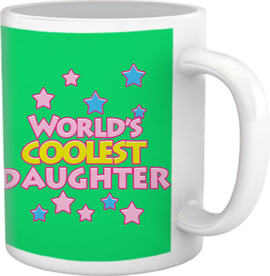 41% OFF on Tiedribbons World Coolest Daughter Ceramic Mug 350 ml 41% OFF on Tiedribbons World Coolest Daughter Ceramic Mug 350 ml