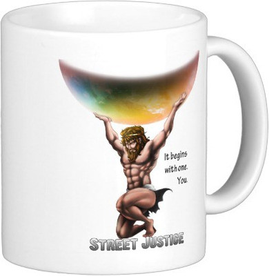 25% OFF on Exoctic Silver Mast Quotes A005 Ceramic Mug 250 ml