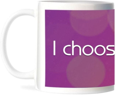 50% OFF on Refeel Gifts I Choose To Be Happy Ceramic Mug