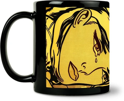 36% OFF on ShopMantra Retro Comic Art Ceramic Mug 300 ml