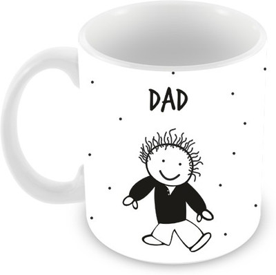 26% OFF on Everyday Gifts Notty Dotty Quote Gift for Dad Ceramic Mug 325 ml