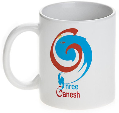 63% OFF on Mugwala Shree Ganesha Ceramic Mug 330 ml 63% OFF on Mugwala Shree Ganesha Ceramic Mug 330 ml