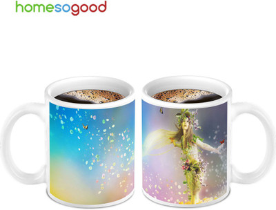 45% OFF on Homesogood Beautiful Butterflies And Angel Coffee Ceramic Mug 280 ml, Pack of 2 45% OFF on Homesogood Beautiful Butterflies And Angel Coffee Ceramic Mug 280 ml, Pack of 2