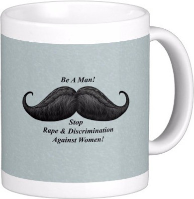 37% OFF on Exoctic Silver Let's Raise Voice: Anti Rape C001 Ceramic Mug 300 ml 37% OFF on Exoctic Silver Let's Raise Voice: Anti Rape C001 Ceramic Mug 300 ml