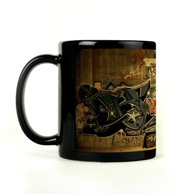 68% OFF on Shoprock Unique Grafitti Ceramic Mug