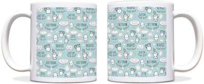 65% OFF on ShopMantra Vector Tea & Coffee Pattern Black Ceramic Mug 300 ml 65% OFF on ShopMantra Vector Tea & Coffee Pattern Black Ceramic Mug 300 ml