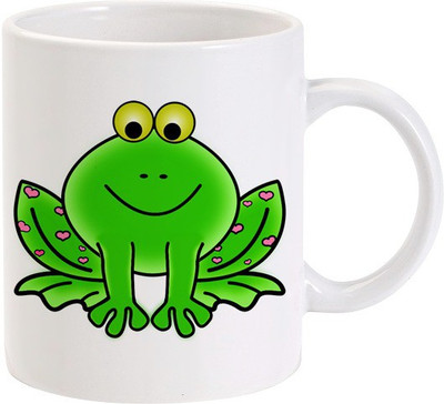 40% OFF on Lolprint Love Frog Ceramic Mug 325 ml