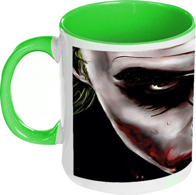 58% OFF on AMY Joker Face Scary Inside Green Coffee Ceramic Mug 325 ml 58% OFF on AMY Joker Face Scary Inside Green Coffee Ceramic Mug 325 ml