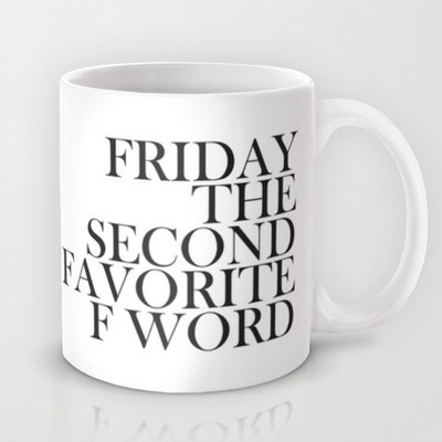58% OFF on Astrode Favorite F Word Ceramic Mug 325 ml