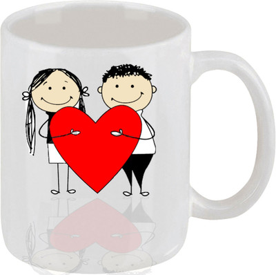 16% OFF on Ellicon Couple Ceramic Mug