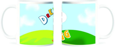 50% OFF on Refeel Gifts Dream Big Ceramic Mug 325 ml 50% OFF on Refeel Gifts Dream Big Ceramic Mug 325 ml