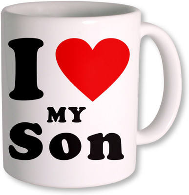 64% OFF on Photogiftsindia I Love Son Ceramic Mug 350 g