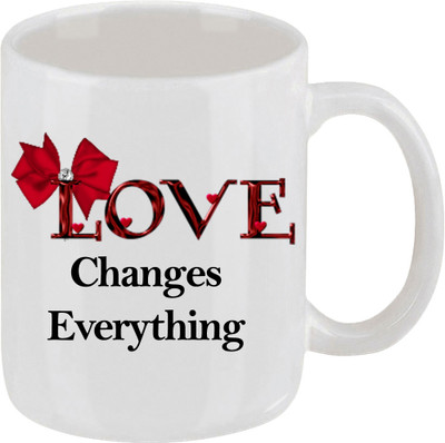 16% OFF on Ellicon 164 Love Changes Everything Ceramic Mug