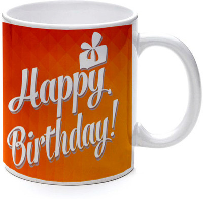 45% OFF on Printland Birthday Bash Ceramic Mug 350 ml 45% OFF on Printland Birthday Bash Ceramic Mug 350 ml