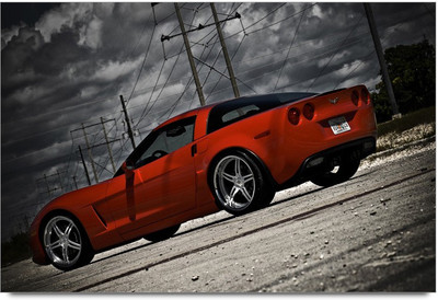 34% OFF on Vintage Onange Hot Car Paper Print 34% OFF on Vintage Onange Hot Car Paper Print