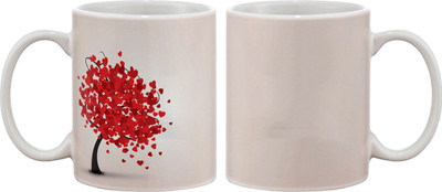 15% OFF on Artifa Heart Tree Porcelain, Ceramic Mug 350 ml 15% OFF on Artifa Heart Tree Porcelain, Ceramic Mug 350 ml
