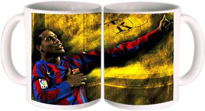 62% OFF on Shopkeeda Ronaldinho Ceramic Mug 350 ml