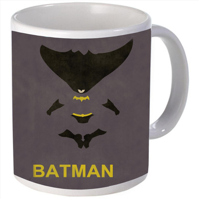 Snoogg Batman Ceramic Mug Snoogg Batman Ceramic Mug