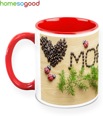 33% OFF on HomeSoGood Coffee On A Wooden Plank Ceramic Mug 325 ml 33% OFF on HomeSoGood Coffee On A Wooden Plank Ceramic Mug 325 ml