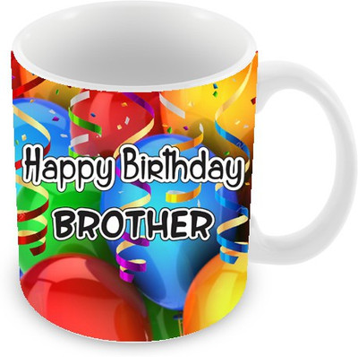 26% OFF on Everyday Gifts Happy Birthday Brother Ceramic Mug 325 ml 26% OFF on Everyday Gifts Happy Birthday Brother Ceramic Mug 325 ml