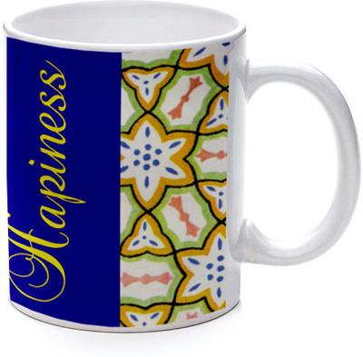 45% OFF on Printland Happiness Theory Ceramic Mug 350 ml 45% OFF on Printland Happiness Theory Ceramic Mug 350 ml