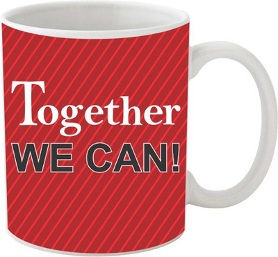 26% OFF on Everyday Gifts We Can Ceramic Mug 325 ml 26% OFF on Everyday Gifts We Can Ceramic Mug 325 ml