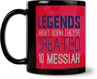 54% OFF on ShopMantra Lionel Messiah Art Footballer Ceramic Mug 300 ml