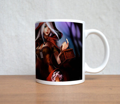 16% OFF on StyBuzz Red Riding Hood Ceramic Mug 300 ml