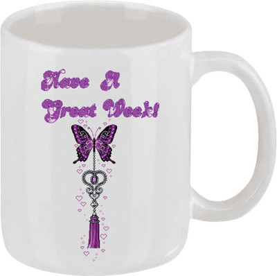 16% OFF on Ellicon 79 Have A Great Week Ceramic Mug