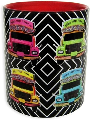 20% OFF on The Bombay Store Truck Black white 4 Ceramic Mug
