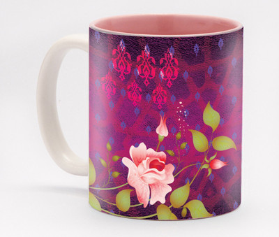 7% OFF on The Ringmaster Rose Ceramic Mug 250 ml 7% OFF on The Ringmaster Rose Ceramic Mug 250 ml