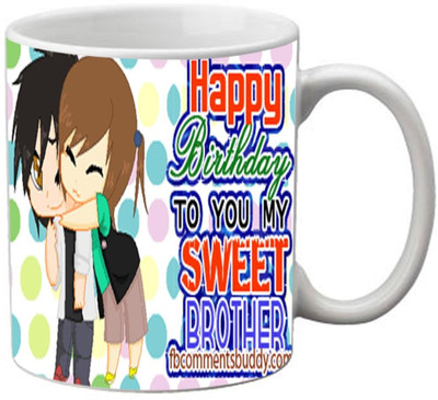 63% OFF on Holicshop Happy Birthday To My Brother Ceramic Mug 63% OFF on Holicshop Happy Birthday To My Brother Ceramic Mug