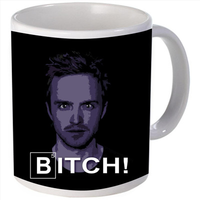 Snoogg Bitch Face print Ceramic Mug