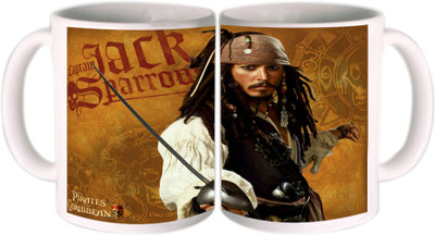 62% OFF on Shopkeeda Captian jack Sparrow Ceramic Mug 350 ml 62% OFF on Shopkeeda Captian jack Sparrow Ceramic Mug 350 ml