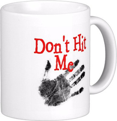 37% OFF on Exoctic Silver Stop Domestic Violence C005 Ceramic Mug 300 ml
