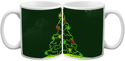62% OFF on Shopkeeda Christmas SKMGCHMS035437 Ceramic Mug