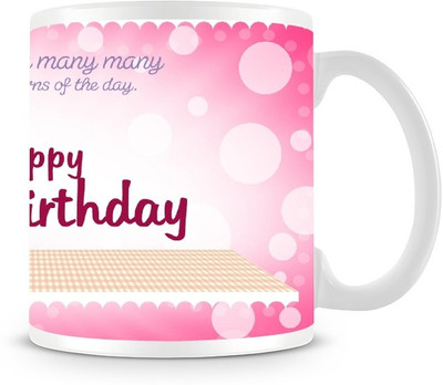 73% OFF on Jupiter09 Wish You Happy Birthday Coffee Ceramic Mug 300 ml 73% OFF on Jupiter09 Wish You Happy Birthday Coffee Ceramic Mug 300 ml