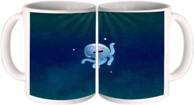 25% OFF on Shopkeeda Cute Jellyfish Ceramic Mug 350 ml